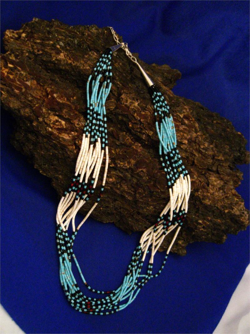 Native American Santo Domingo Necklace Jewelry