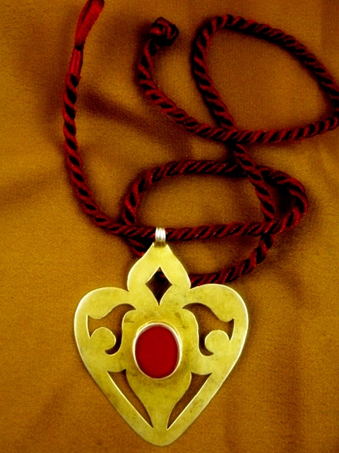 gold pendant designs for men. Turkoman Tribal Jewelry - Gold