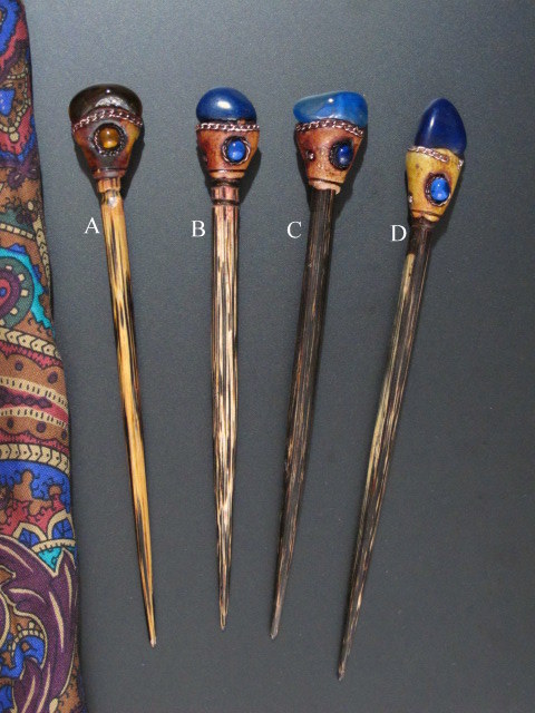 Peruvian Hair Sticks - Handcrafted Fair Trade