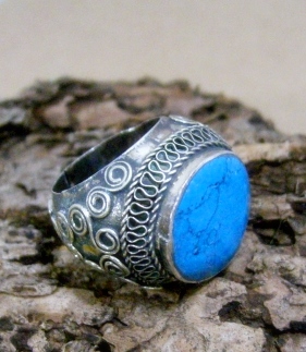 Handcrafted Afghan Jewelry Souvenir Ring