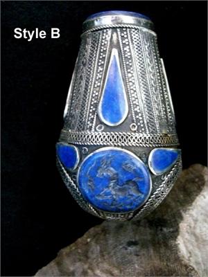 Lapis Lazuli Carved