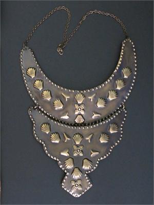Brass Torc Collar Necklace