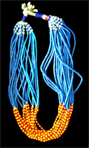 African Fulani necklace Tribal Jewelry