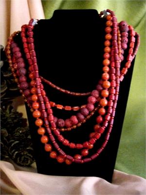 Glorious coral colors