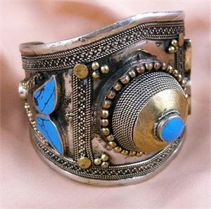 Turquoise and Brass
