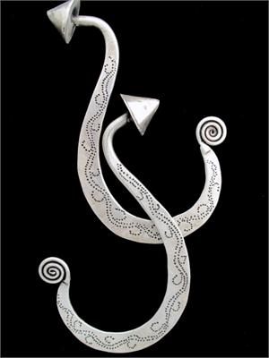 Gorgeous Tribal Gauged Earrings