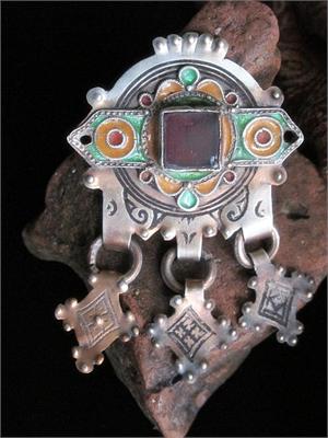 Moroccan Berber Tribal Jewelry Pendant
