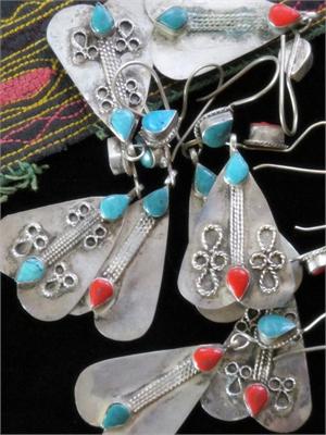 Silver, Turquoise, Coral