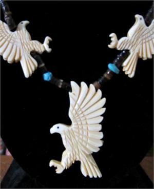 Totem Tribal Jewelry Necklace - Handmade Exquisite Details