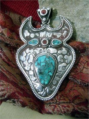 Tibetan Jewelry Pendant