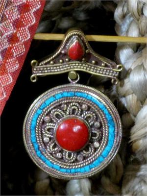 Tibetan Mandala Pendant