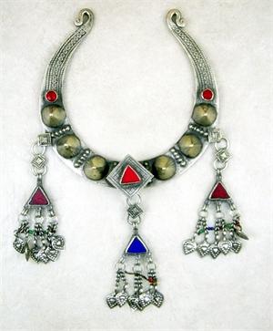 Kuchi Pectoral Tribal Jewelry Necklace Vintage Pectoral Necklace