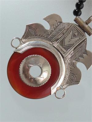 African Tuareg Tribal Jewelry Necklace