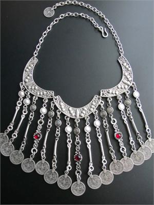 Scallop Front Turkish Silver Plated Jewelry