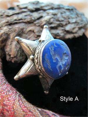 Large Star Tribal Ring