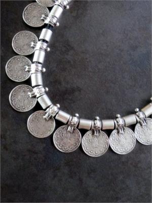 Turkish Coin tribal necklace