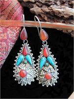 Turquoise and Carnelians