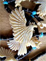 Handcarved Eagles