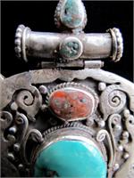 Coral and Turquoise