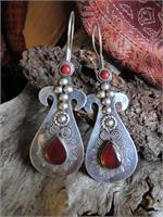 Large Silver Earrings