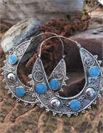 Turquoise Bead Circles