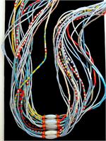 Colorful glass beads