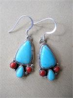 Turquoise and Coral