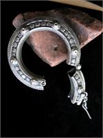 with Pin Clasp Open