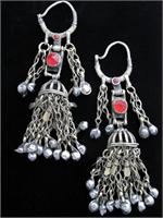 With Vibrant Red Beads