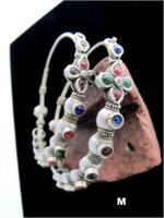 Very ornate large hoops