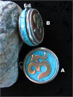 Pendant is 1/2 inch deep