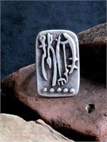 Large Silver Plated Pewter