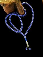 108 Vibrant Blue Beads