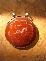 Tribal Horse Pendant