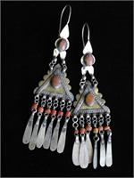 with Carnelian Eye Beads