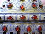 Carnelian Eye Beads