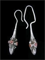 Red Coral and Silver