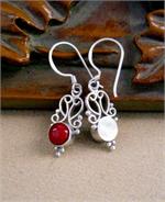 Earrings Front and Back